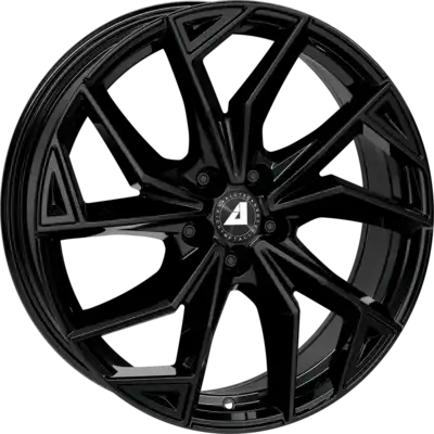 7x17 Alutec ADX.02 Diamond Black Alloy Wheels Image